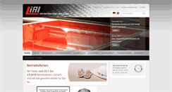 Desktop Screenshot of lial.de